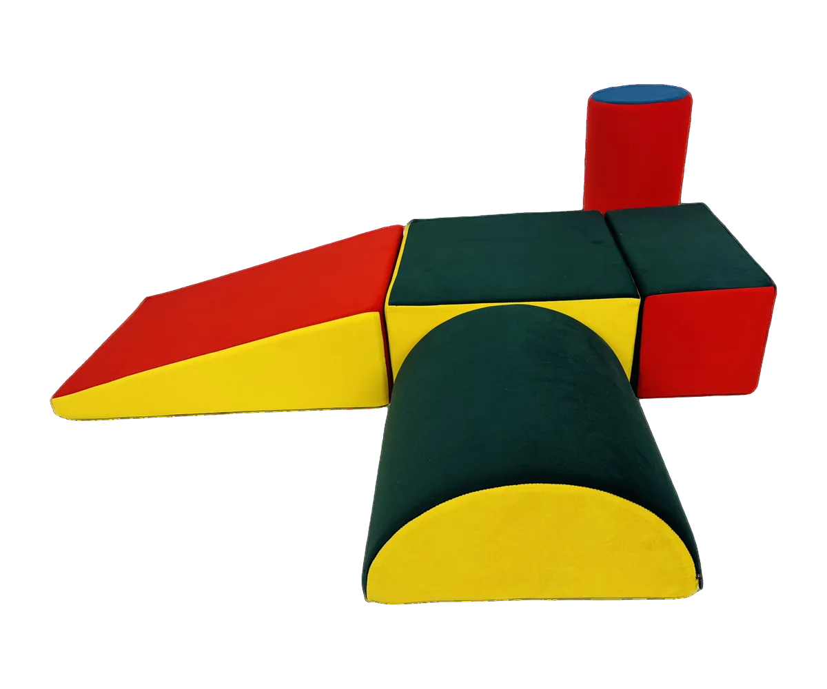 5-Piece Velvet Soft Play Set (TSS-004)